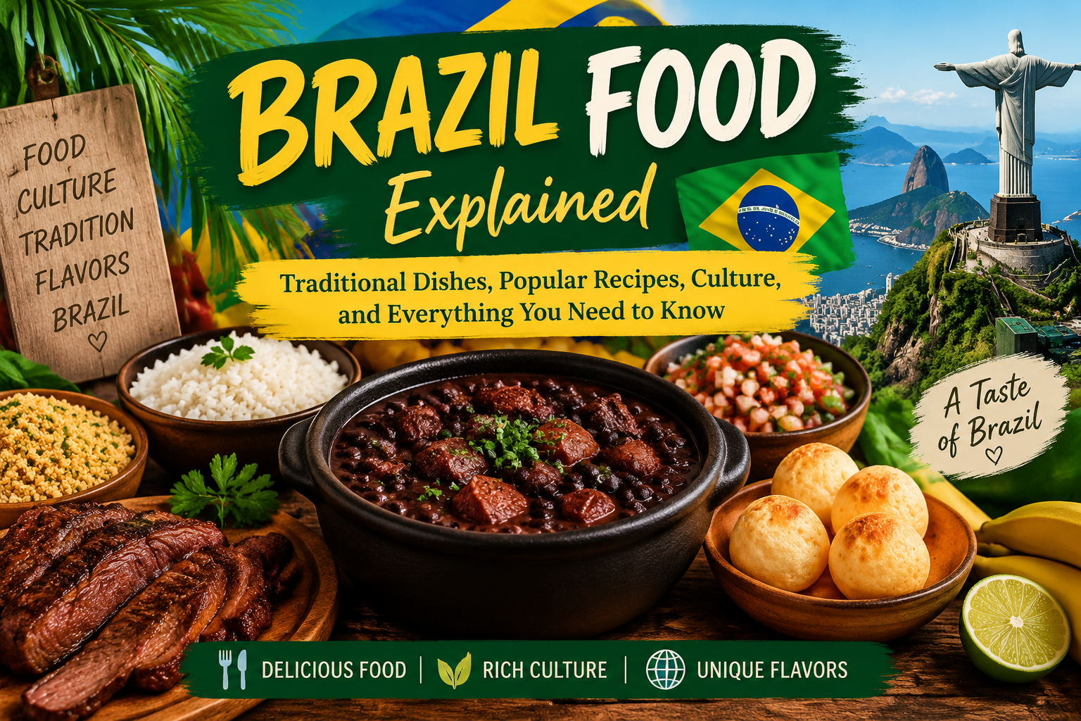 Brazil Food Explained: Traditional Dishes, Popular Recipes, Culture, and Everything You Need to Know